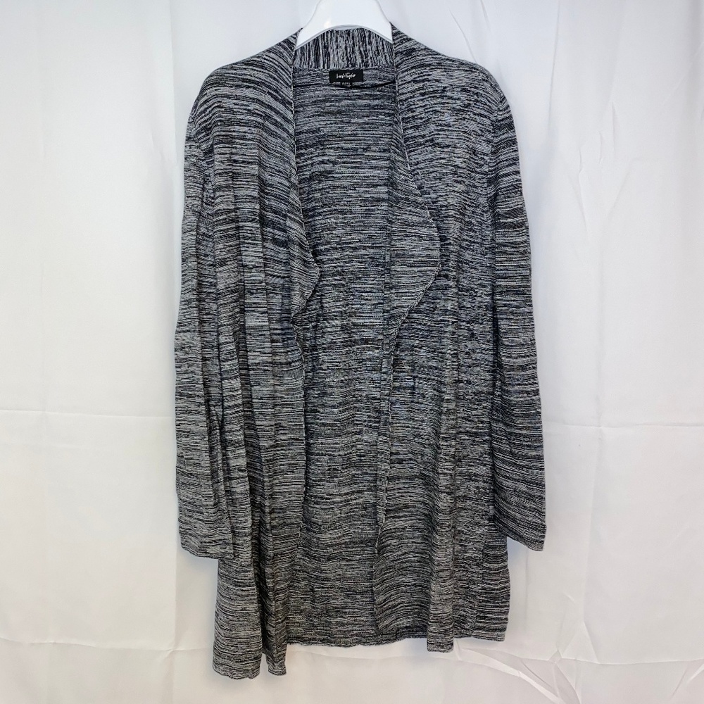 Lord and Talyor Knit Open Cardigan Large
